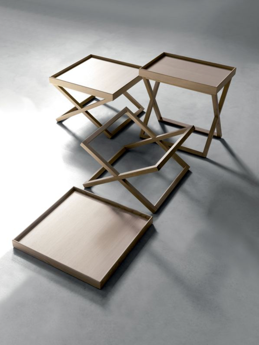Vibieffe Coffee Table Set (Designed by Gianluigi Landoni)
