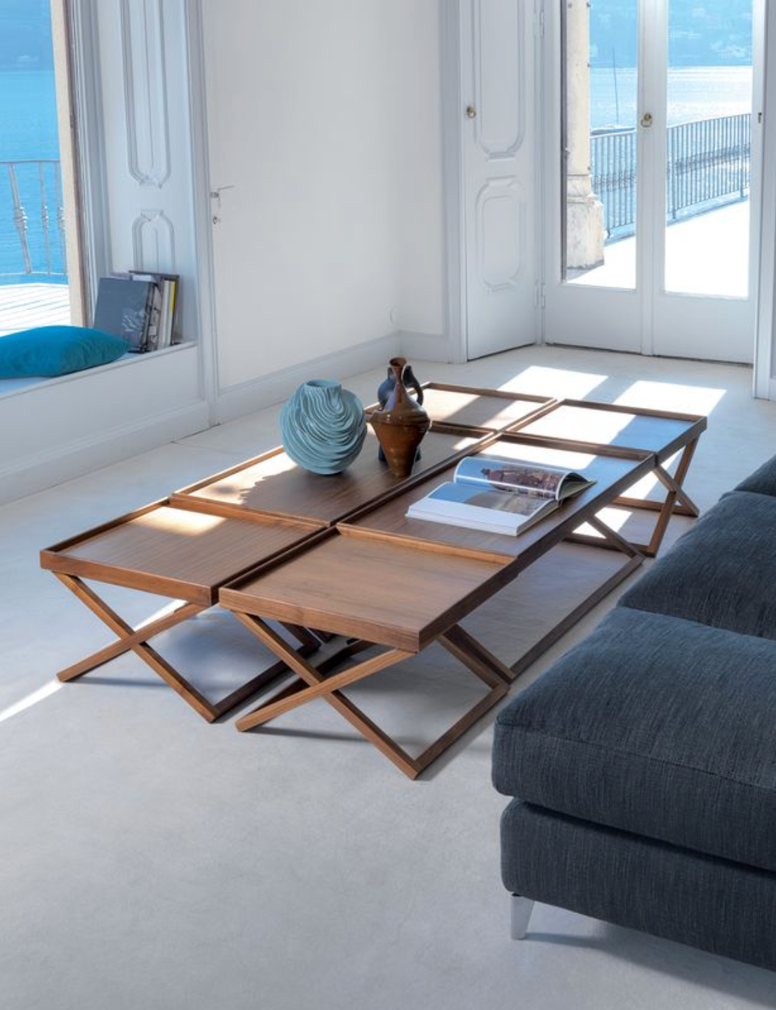 Vibieffe Coffee Table Set (Designed by Gianluigi Landoni)